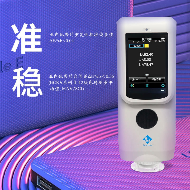 分光色差寶CR8台間差